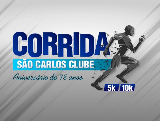 São Carlos Clube - Corrida São Carlos Clube 78 anos terá novidades