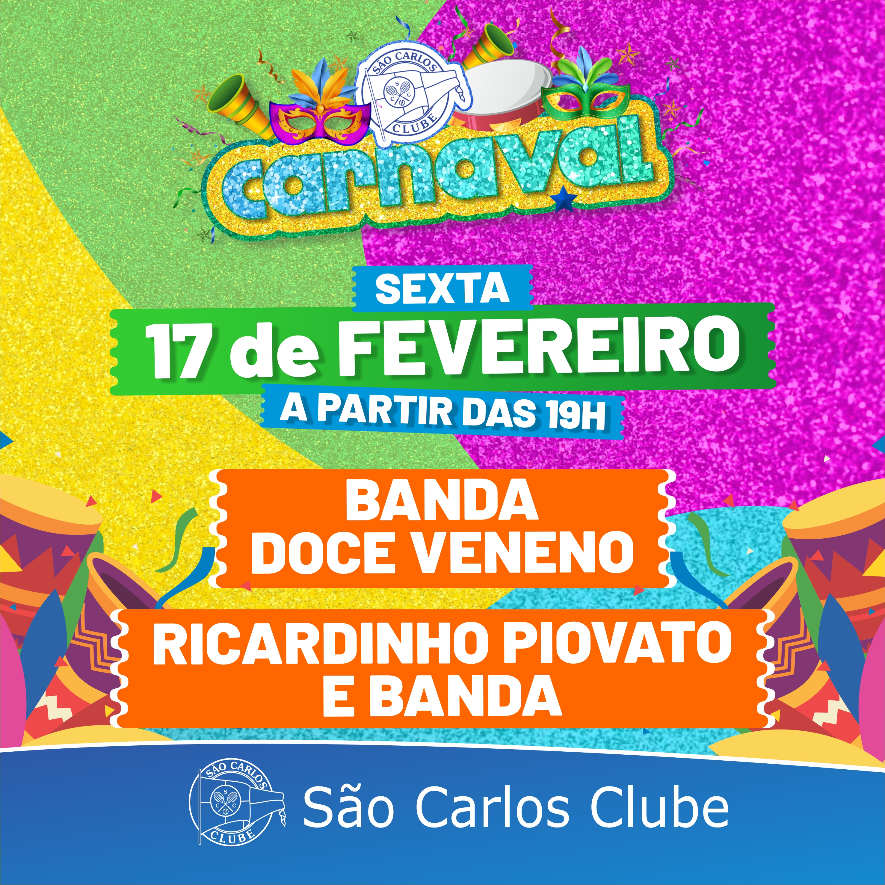 Confira a programação de carnaval nos clubes de São Carlos - São Carlos  Agora