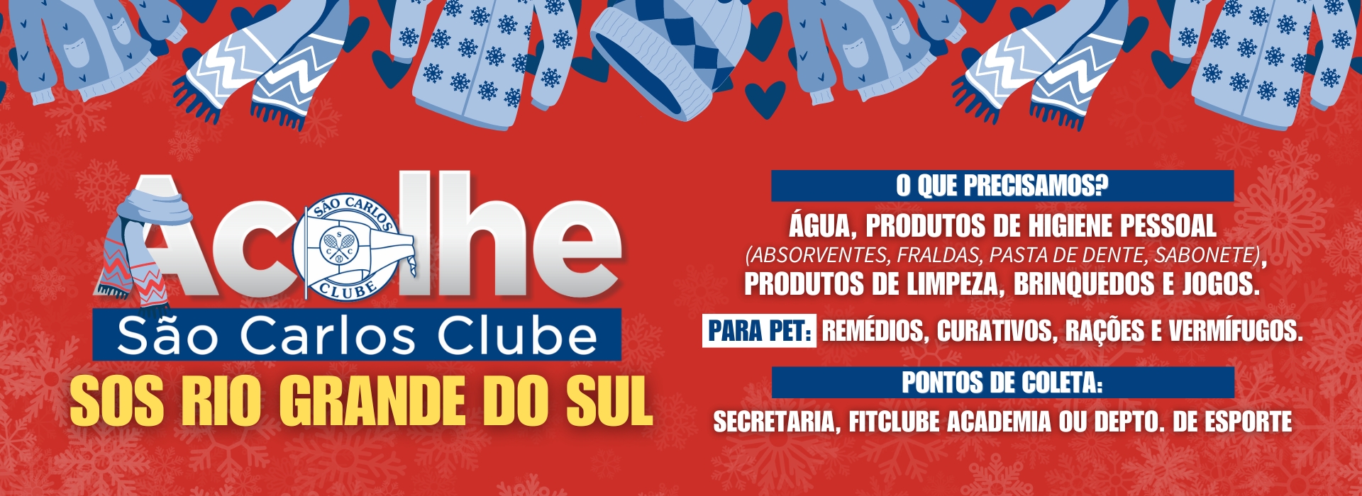 Banner Rotativo São Carlos Clube