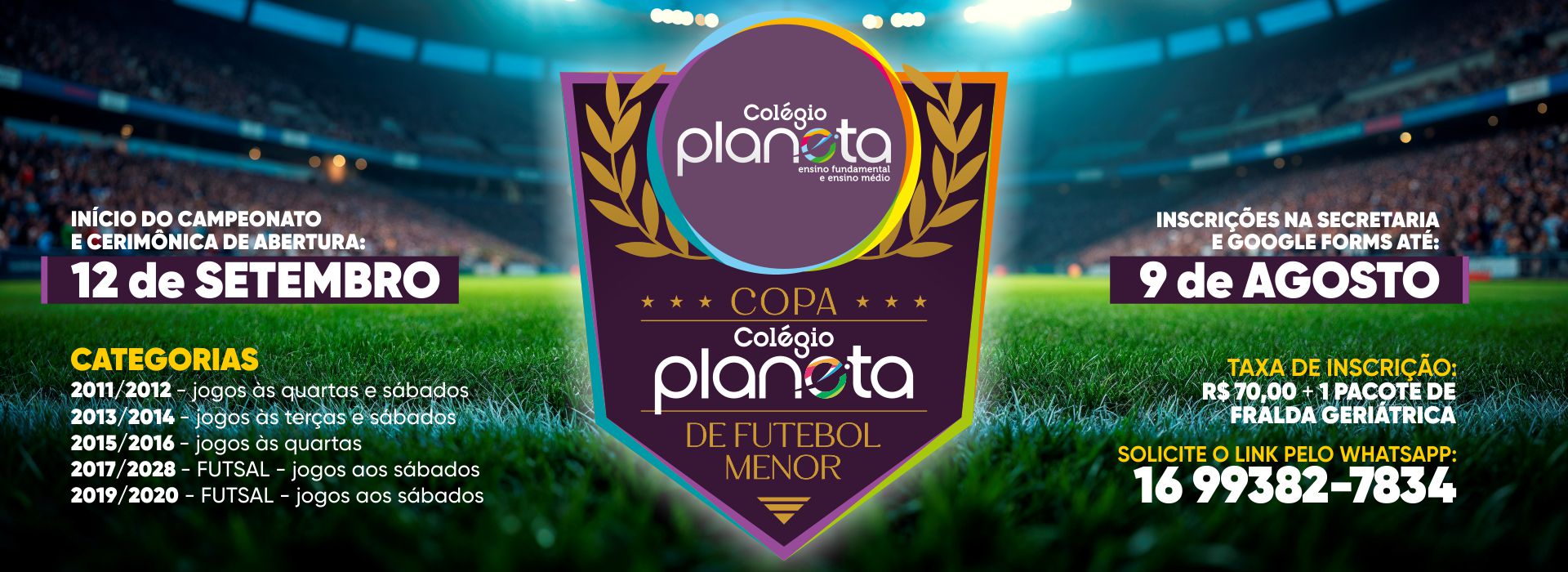 Banner Rotativo São Carlos Clube