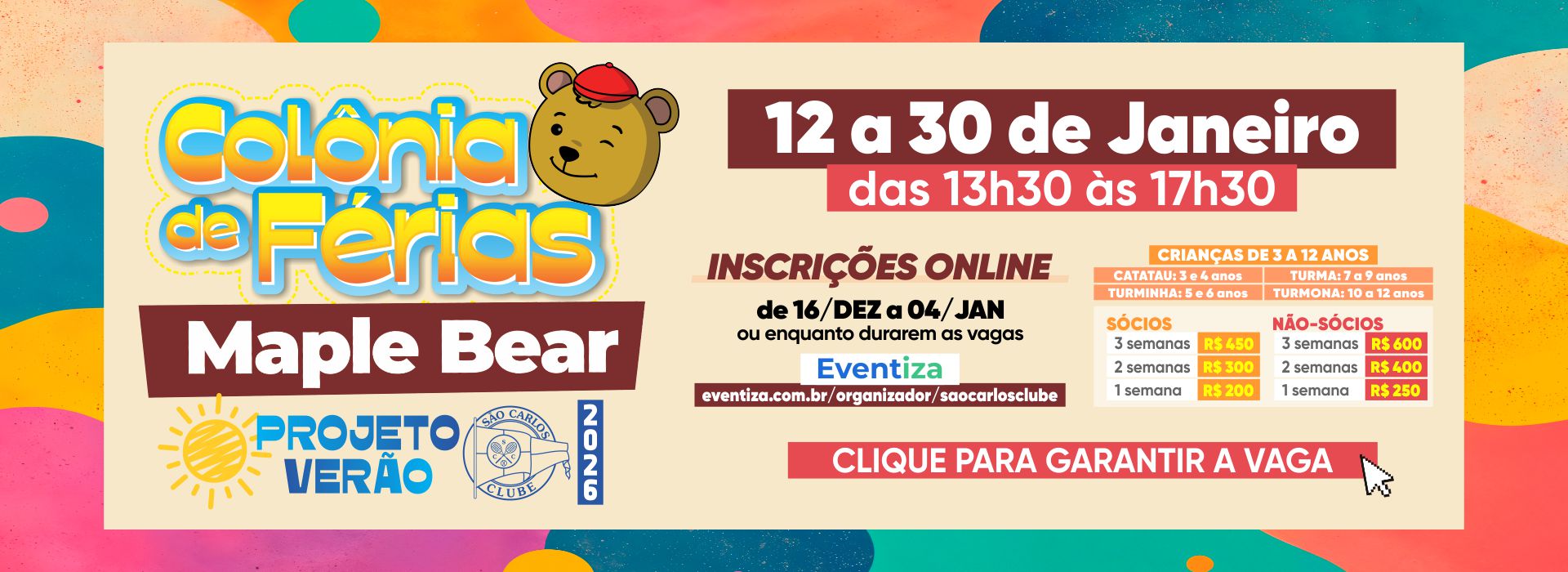 Banner Rotativo São Carlos Clube