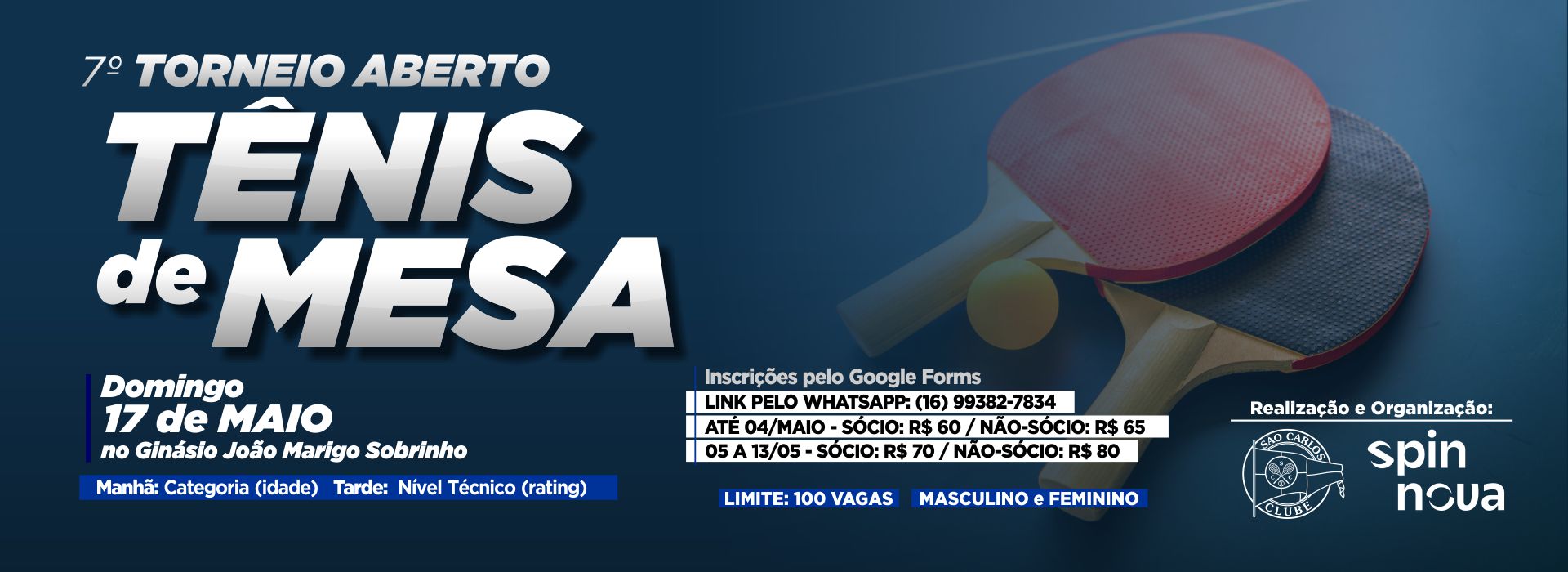 Banner Rotativo São Carlos Clube
