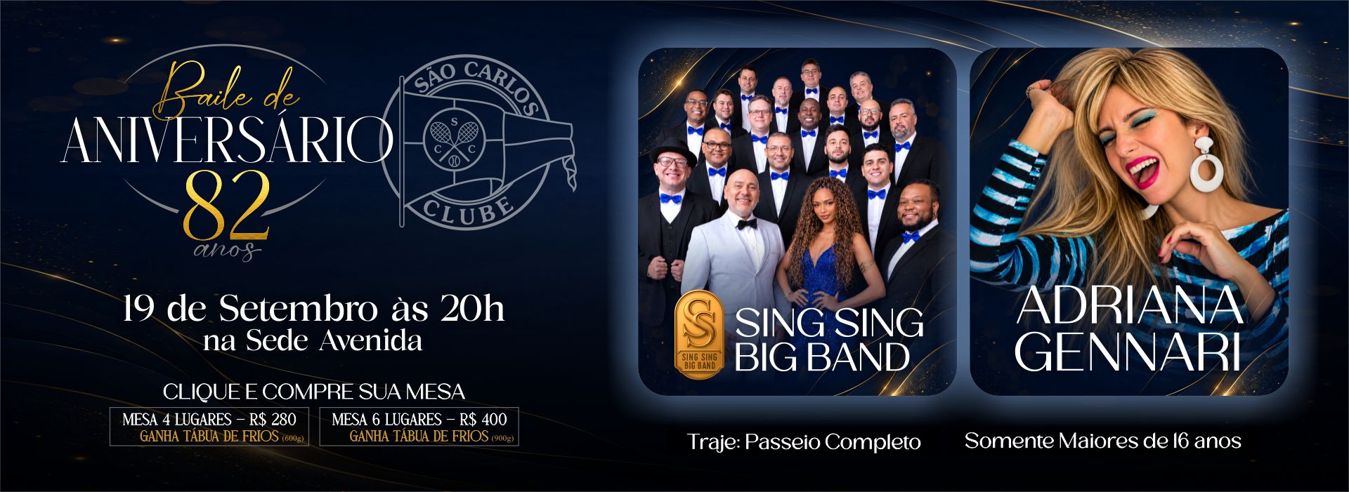 Banner Rotativo São Carlos Clube